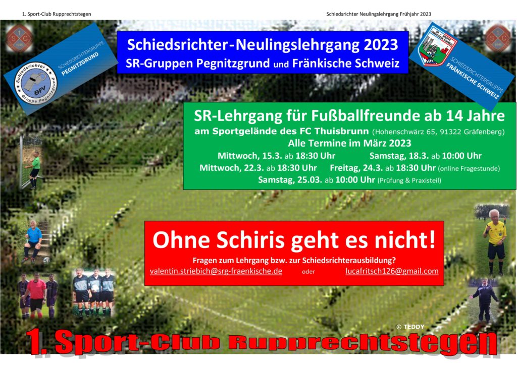 Schiedsrichter-Neulingslehrgang 2023