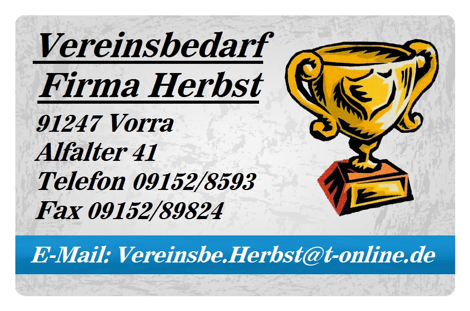 Vereinsbedarfe Herbst